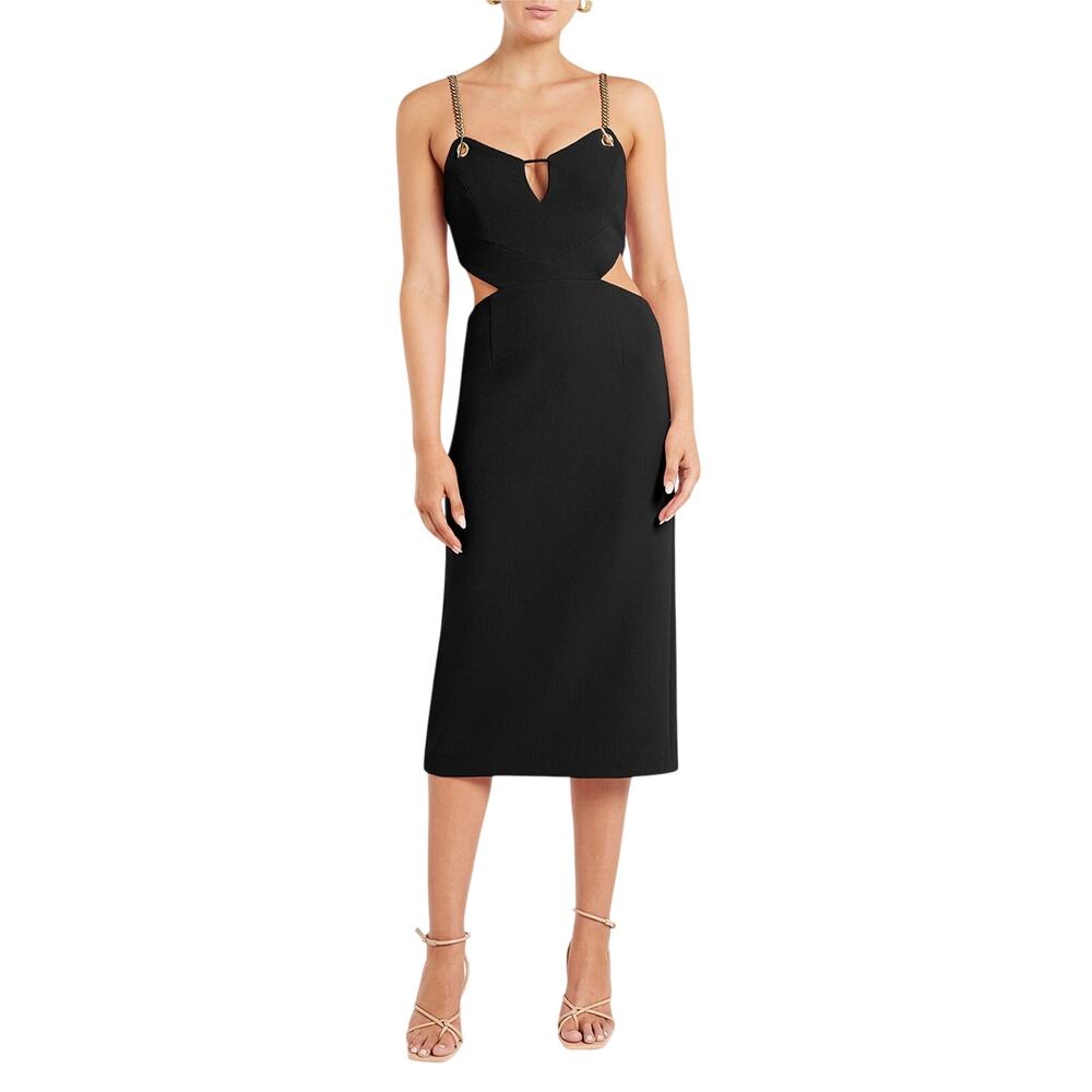 Rebecca Vallance Chic Black Dulce Amore Dress Size 10